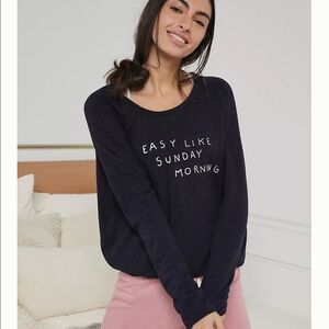 NWT Anthropologie Sundry Sunday Mornings Pullover Size 0 XS #198